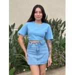 T-shirt Believe You Can AZUL CLARO