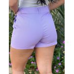 Shorts Lua em Linho LILÁS