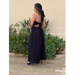 Vestido Midi Josi Sem Alças PRETO