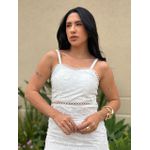 Conjunto Darla Bordado OFF WHITE