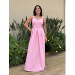 Vestido Longo Janete ROSA BEBE