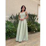 Vestido Longo Janete VERDE MENTA