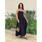 Vestido Midi Moana PRETO