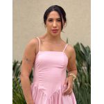 Vestido Midi Moana ROSA CLARO