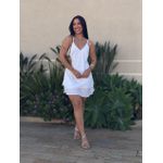 Vestido Curto Dalva OFF WHITE