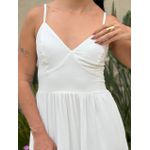 Vestido Midi Gabriela OFF WHITE