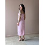 Vestido Midi Poliana em Alfaiataria ROSA BEBE