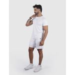 Camiseta Basic Usup Branco Poliamida Uv 50+ Manga Curta 