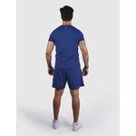 Camiseta Basic Usup Azul Navy Poliamida Uv 50+ Manga Curta 