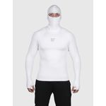 Camiseta Branca USUP Ninja Manga Longa Microdry UV50+ Com Abertura de Polegar