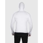 Camiseta Branca USUP Ninja Manga Longa Microdry UV50+ Com Abertura de Polegar