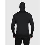 Camiseta Preto USUP Ninja Manga Longa Microdry UV50+ Com Abertura de Polegar