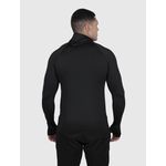 Camiseta Preto USUP Ninja Manga Longa Microdry UV50+ Com Abertura de Polegar