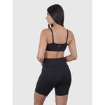 Bermuda Preto Usup Confort Poliamida UV 50+ Blackout Com Bolso Lateral