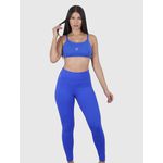 Legging Azul Usup Confort Poliamida UV 50+ Blackout