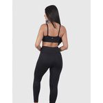 Legging Preto Usup Confort Poliamida UV 50+ Blackout