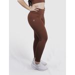 Legging Luna Usup Café Poliamida Uv 50+ Blackout Bolsos na Lateral 