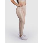 Legging Luna Usup Creme Poliamida Uv 50+ Blackout Bolsos na Lateral