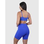 Top Azul Usup Confort Poliamida UV 50+ Blackout Com Bojo