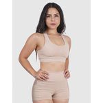 Top High Luna Usup Creme Compression Uv 50+ Elastico Com Bojo 