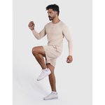 Short Duble Usup Creme Compression Poliamida Uv 50+ Bolsos Interno