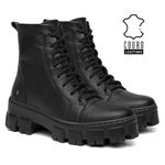 Bota Coturno Feminina Tratorada Vittal Buckle - R780