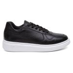 Tênis Sneakers Feminino Em Couro Legitimo Vittal - T200-PTO