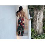 Vestido Longo Estampado 
