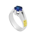 Anel em Prata Formatura Pedagogia Pé de Cabra