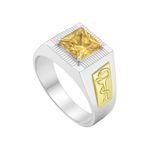 Anel em Prata Formatura Farmácia Masculino Emblemas Ouro 18k