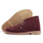 Bota Desert Color Bordo