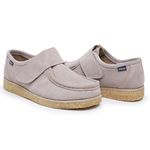 Sapato Velcro Taupe