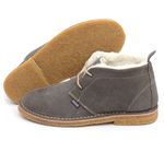 Bota Snow Cinza