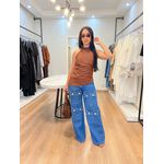 Calça Cargo Jeans 