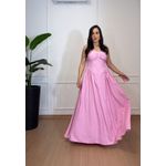 Vestido Aurora Rosa Bebê 