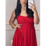 Vestido Aurora Vermelho