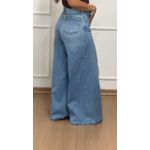 Calça Maxi Flare Jeans 