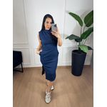 Vestido Muscle Tee Azul Marinho 