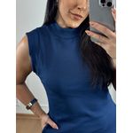 Vestido Muscle Tee Azul Marinho 