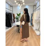 Blusa Túnica Melina Marrom