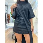 Blusa Túnica Melina Preta