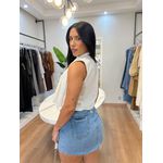 Short Saia Jeans Claro
