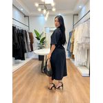 Blusa Túnica Melina Preta
