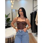 Corselet Marrom