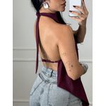 Blusa Lídia Marsala