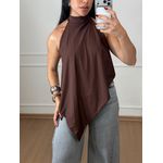 Blusa Lídia Marrom