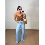 Bata de Renda Marrom