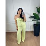 Conjunto Valentina Amarelo Manteiga