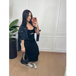 Jaqueta Oversized Preta 