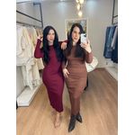 Vestido Suzy Marsala